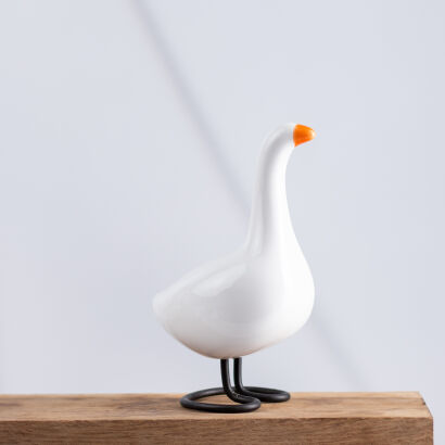 Ptaszek GĘŚ Biała