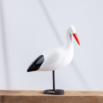 Ptaszek BOCIAN Biały