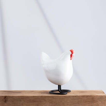 Ptaszek KURA Biała